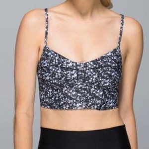 Lululemon Shimmy Shimmer Sports Bra Holiday Editio